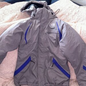 The North Face gray jacket